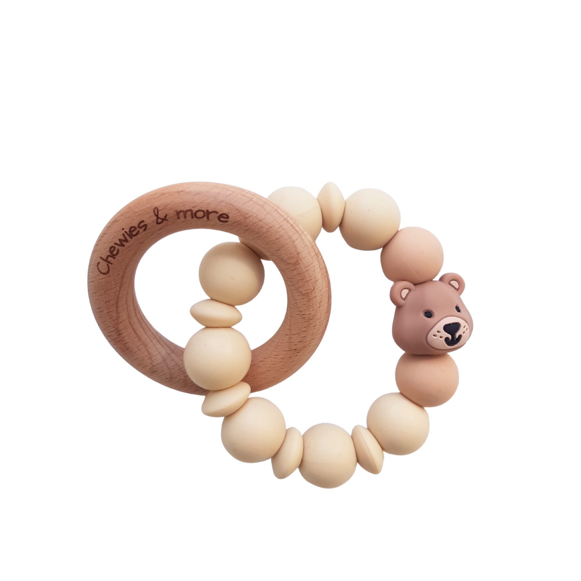 Bear | Chewie Mini Rattle Brow