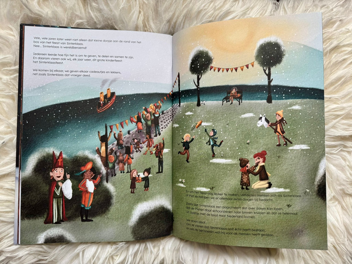 Hoe de Sint, Sinterklaas werd