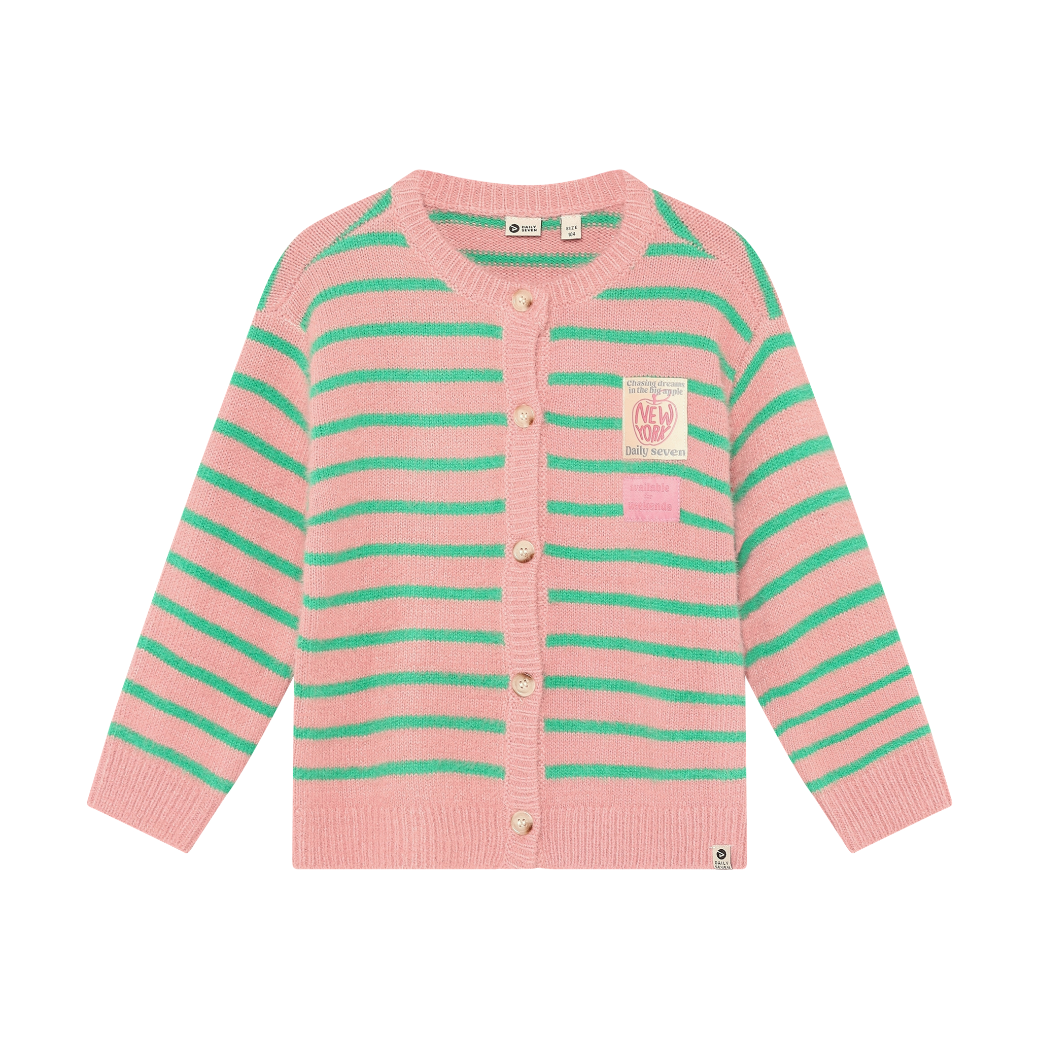 Knitwear Striped Cargdigan