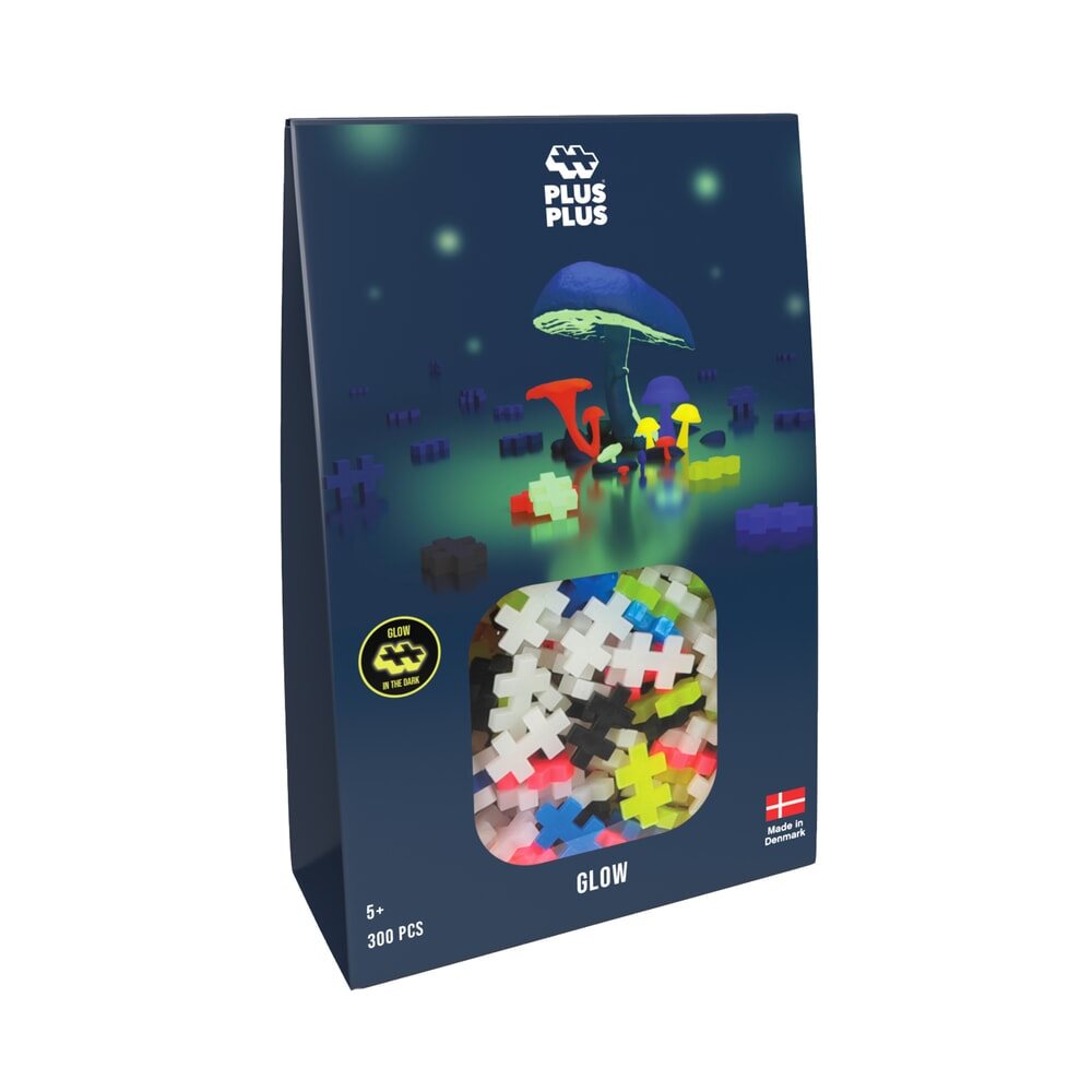 Plus-Plus Glow: 300 stuks