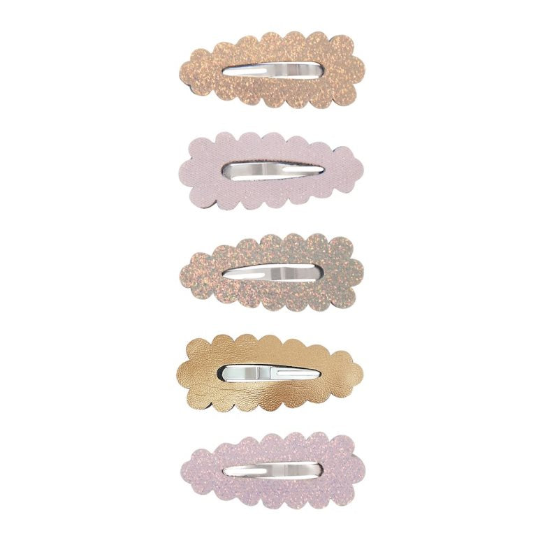 SCALLOPED MINI CLIPS