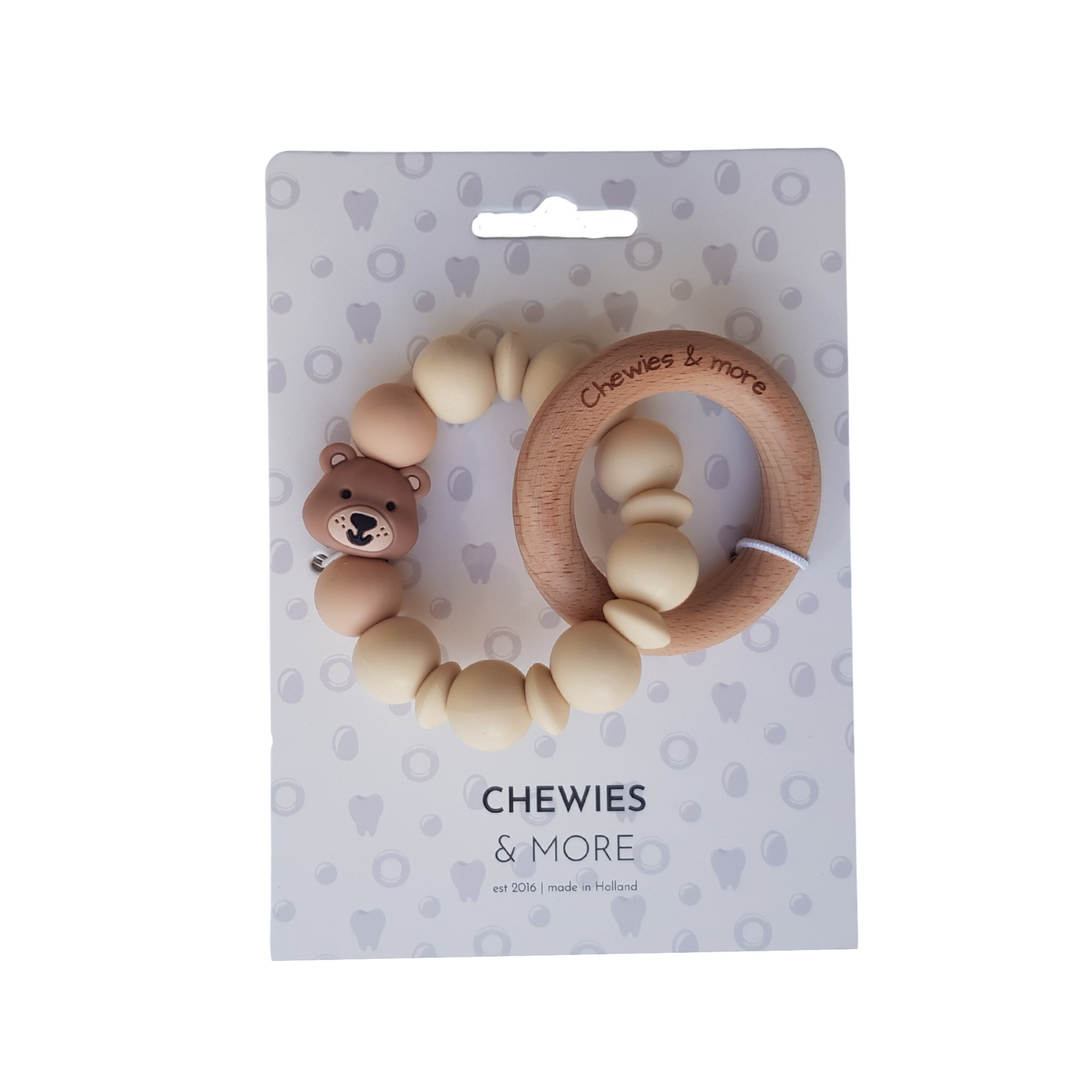 Bear | Chewie Mini Rattle Brow