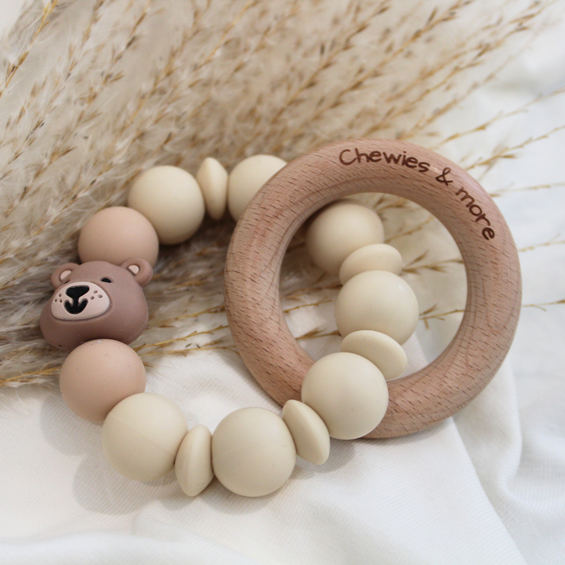 Bear | Chewie Mini Rattle Brow