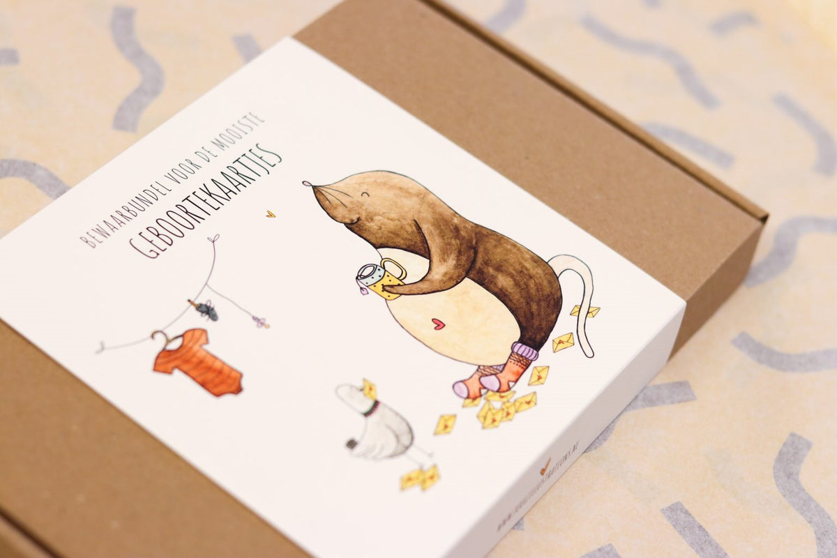 Bewaarbundel Geboortekaartjes