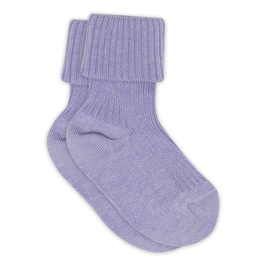 Cotton rib baby socks