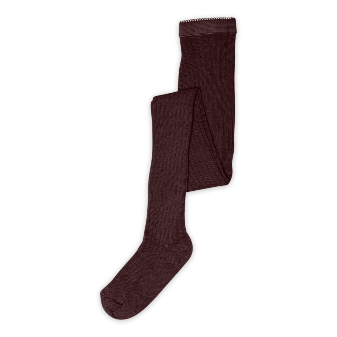 Cotton rib tights