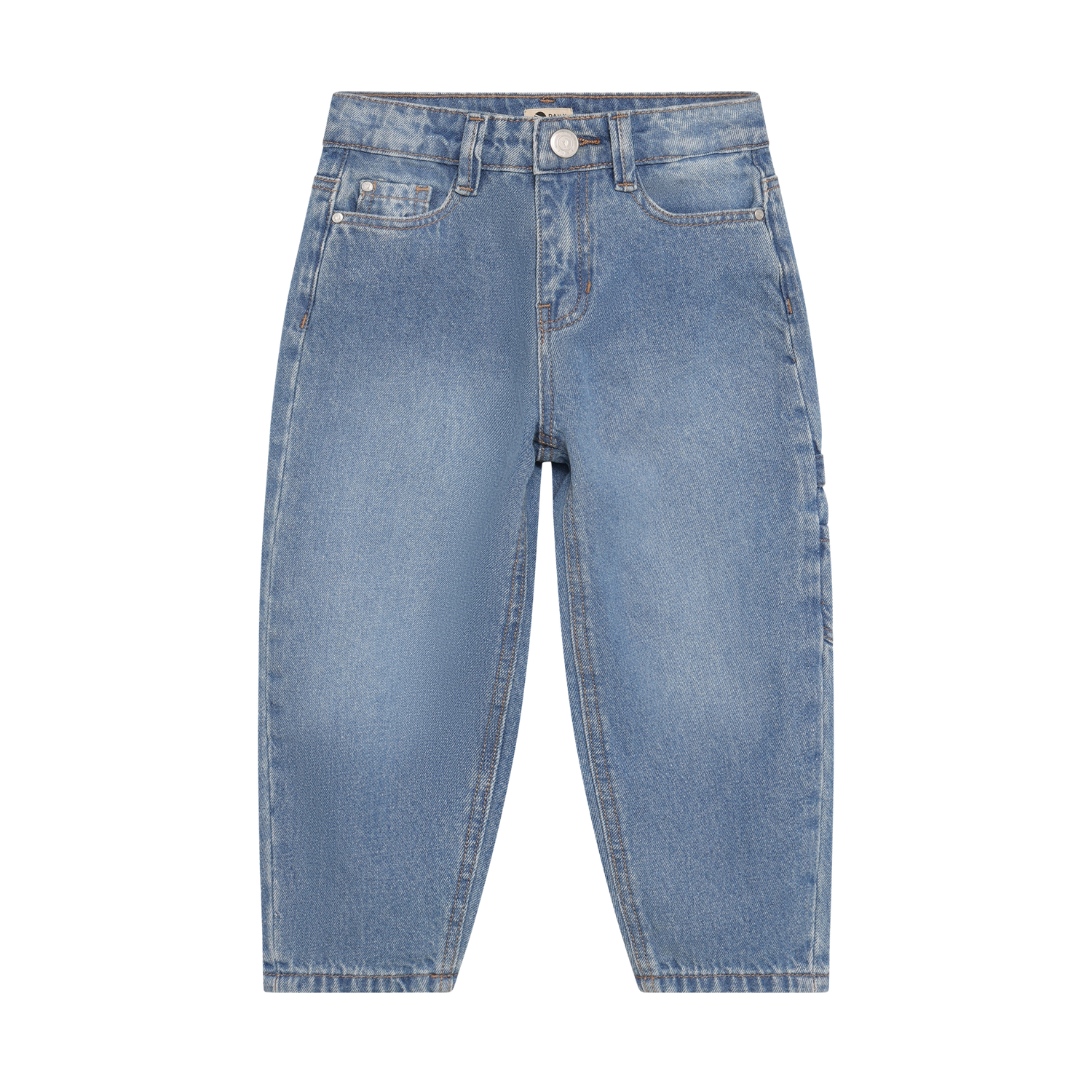 Denim Barrel Fit Pocket