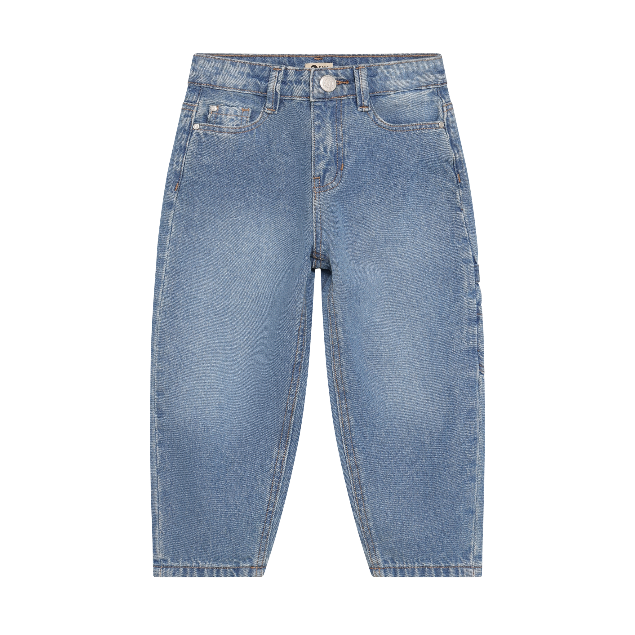 Denim Barrel Fit Pocket