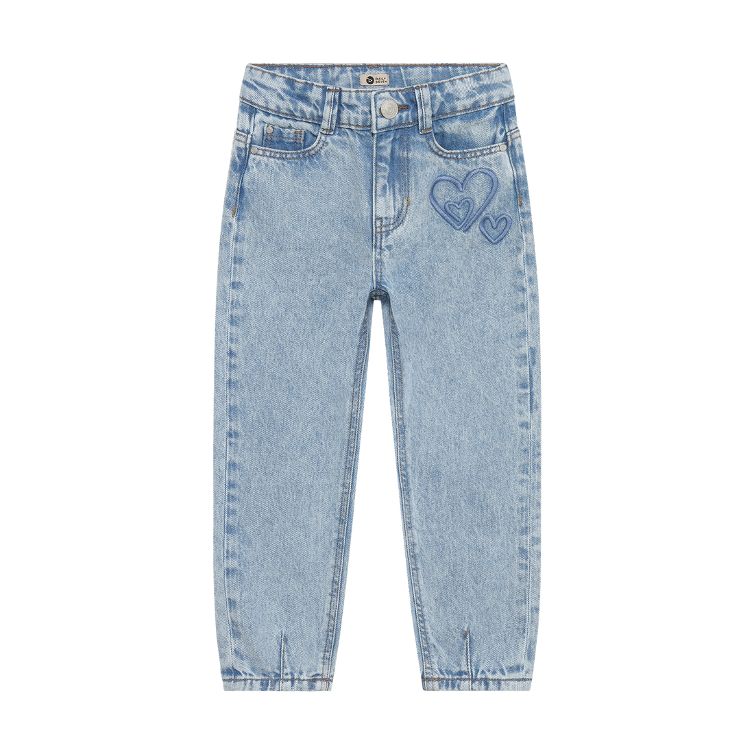 Denim Mom Fit Heart