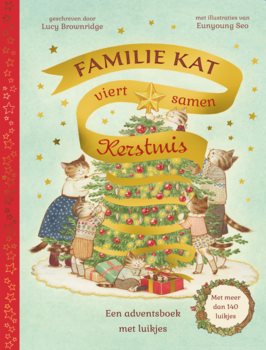 Fam Kat viert samen Kerstmis