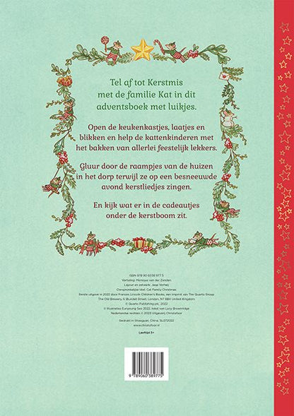 Fam Kat viert samen Kerstmis