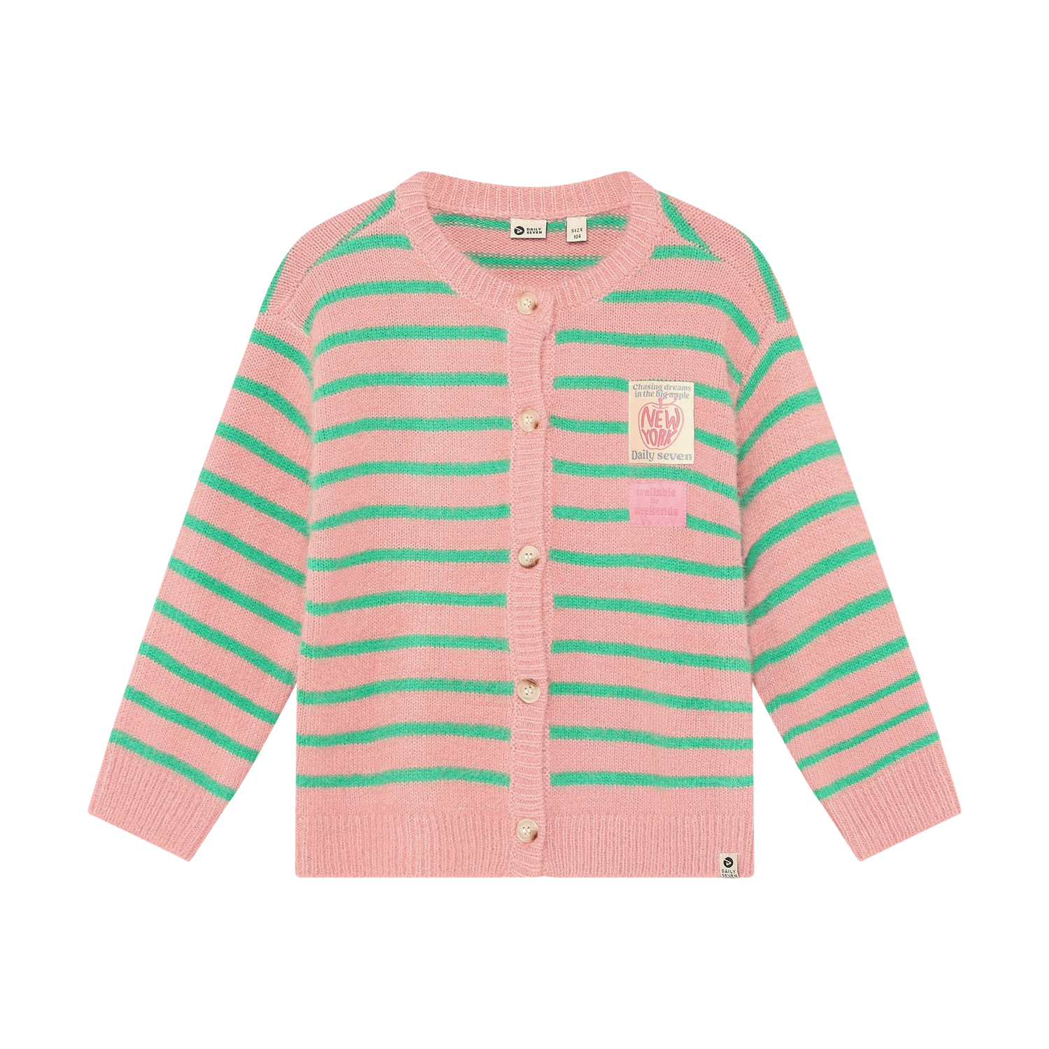 Knitwear Striped Cargdigan