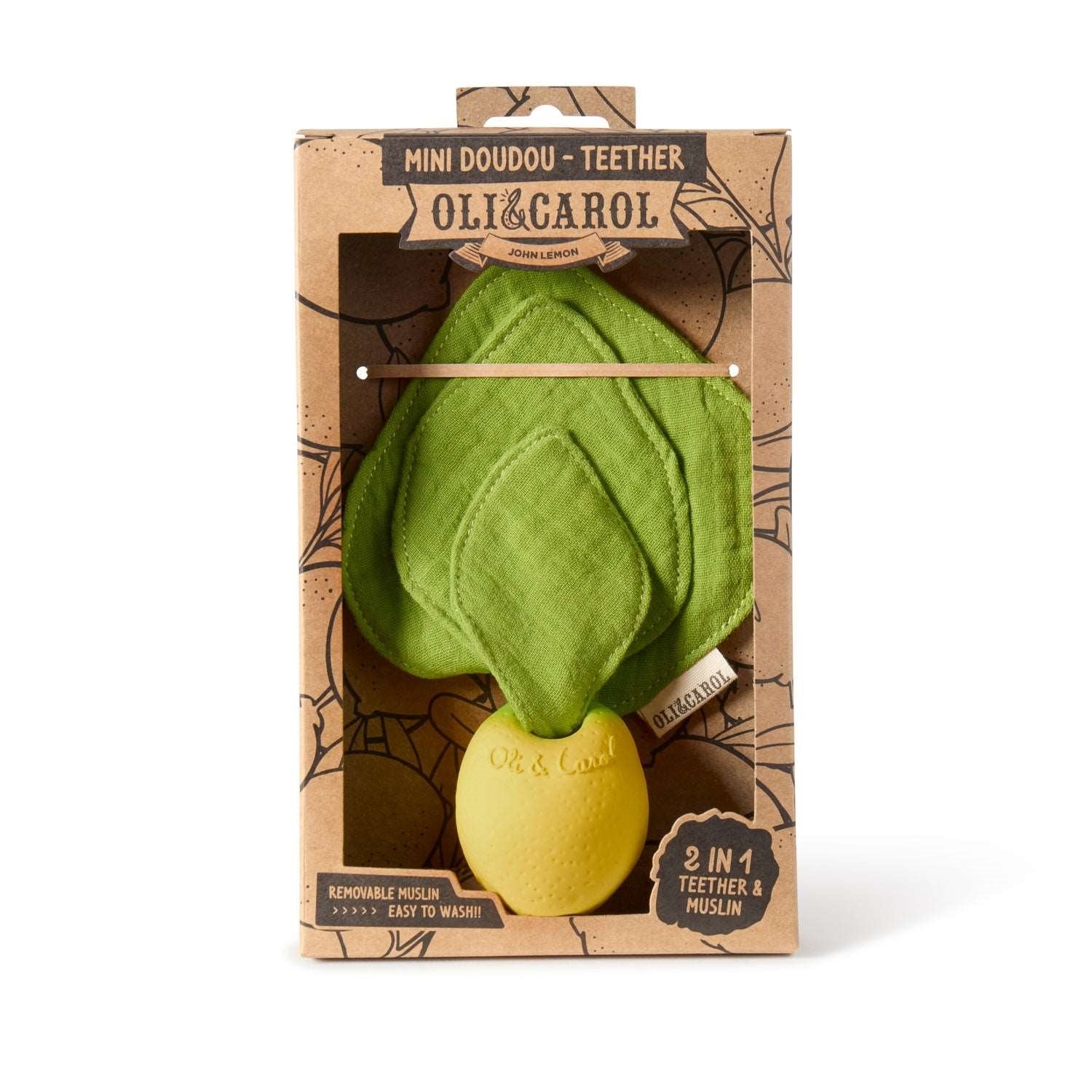 Lemon Mini Doudou - Teethe