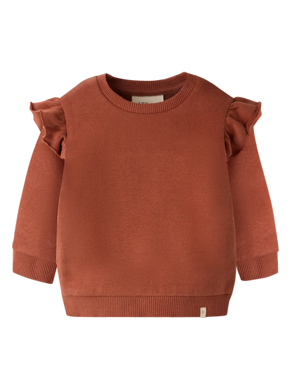 NBFILONDON RES LS SWEAT BRU LI