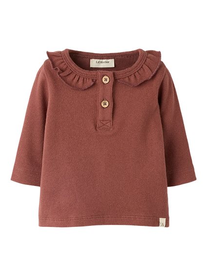NBFTHORO HOU LS SLIM TOP LIL