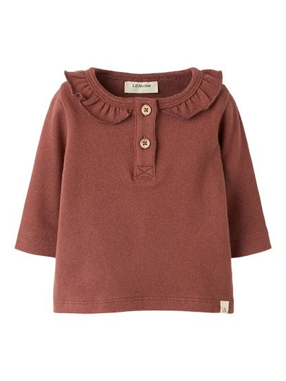 NBFTHORO HOU LS SLIM TOP LIL