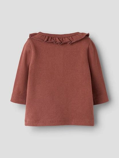 NBFTHORO HOU LS SLIM TOP LIL