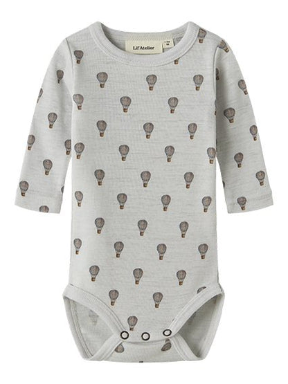 NBMNOEL NOR WOOL LS SLIM BODY