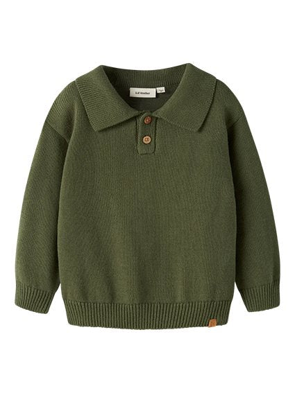 NMMOLO LS KNIT POLO LIL