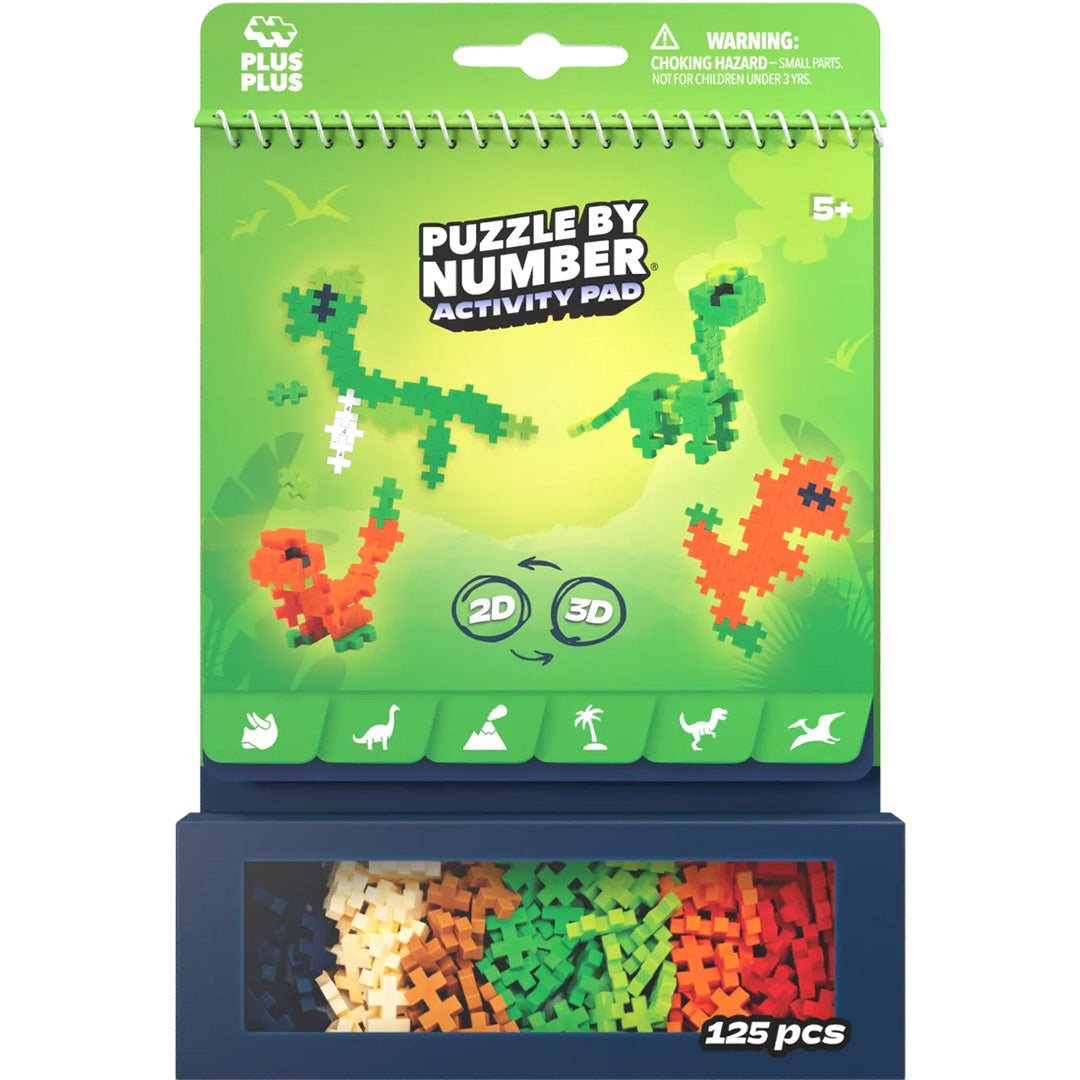 Plus-Plus Activity Pad - Dinos