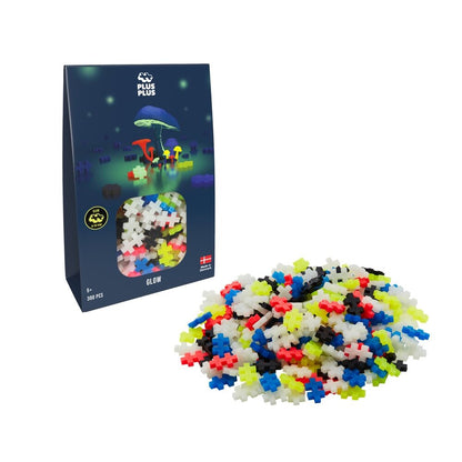 Plus-Plus Glow: 300 stuks