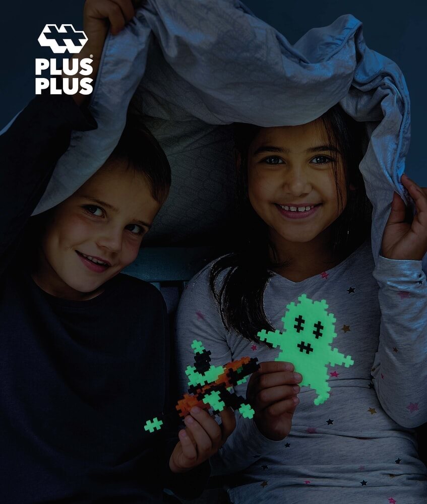 Plus-Plus Glow: 300 stuks