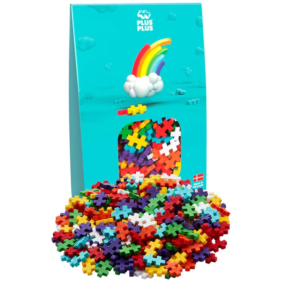 Plus-Plus Regenboog: 300 stuks