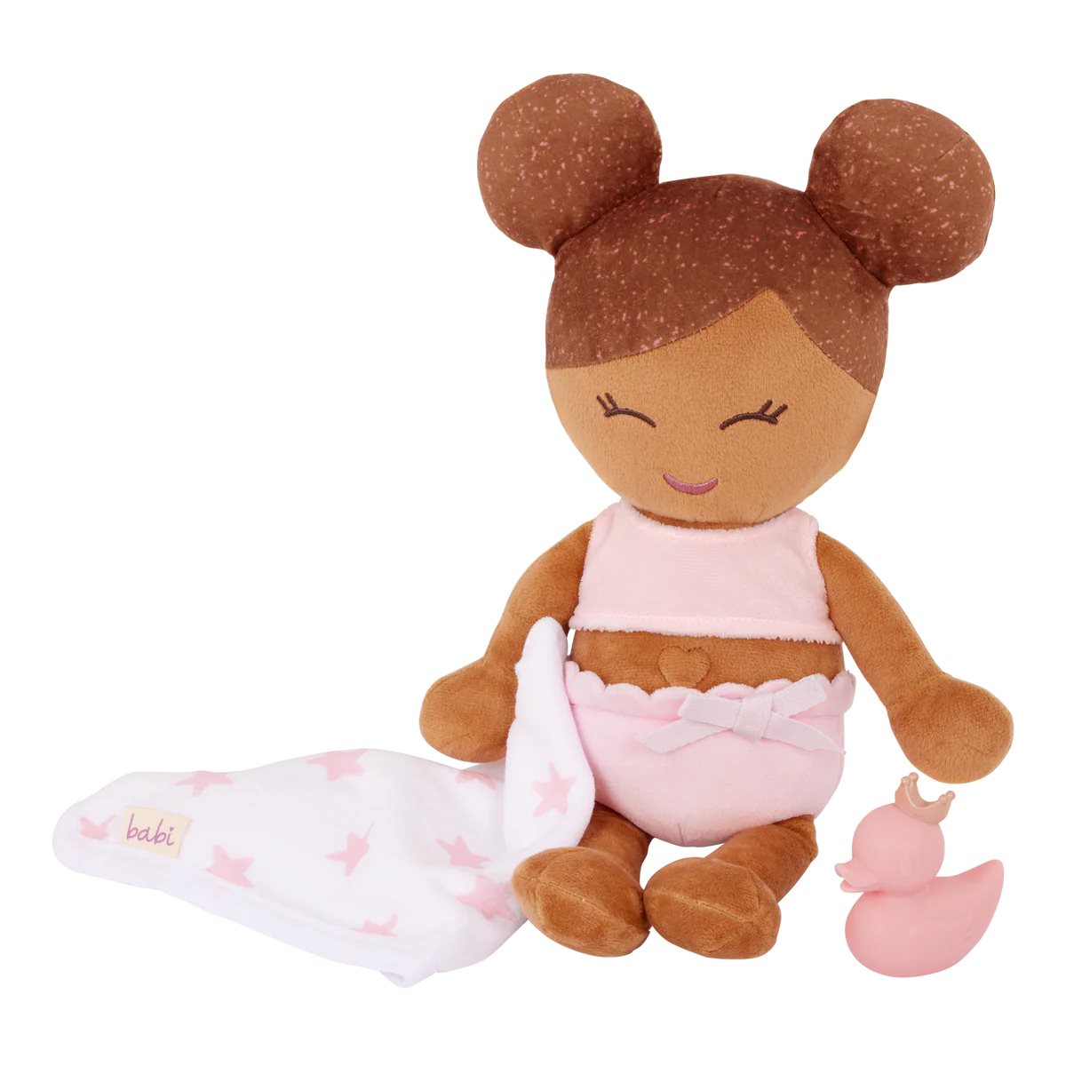 Plush Bath Doll &amp; Acces