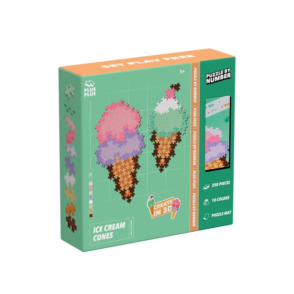 Puzzle By Number Ice 250 Pcs