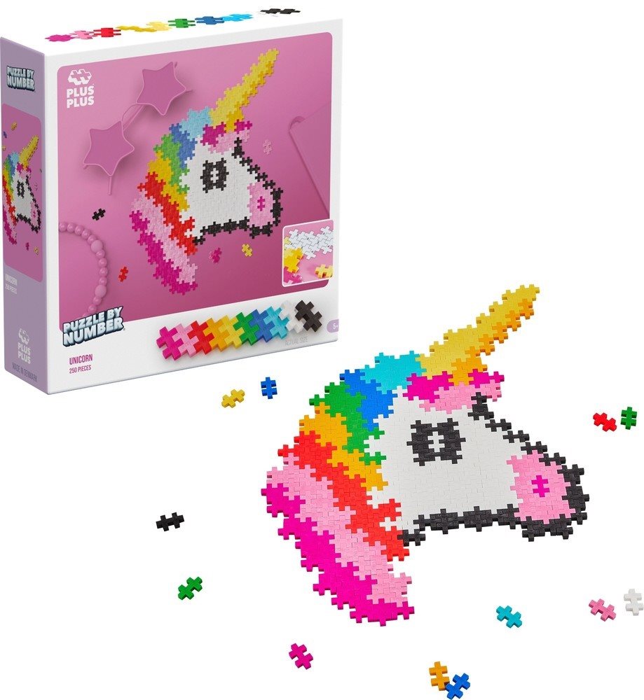 Puzzle by Number eenhoorn 250