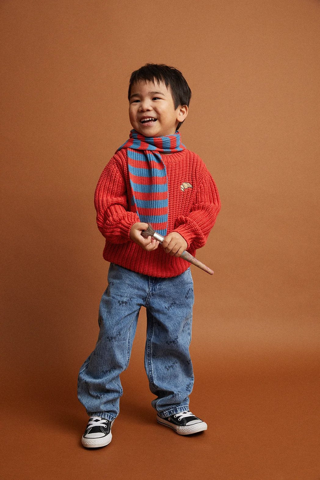 STRAIGHT DENIM PANTS