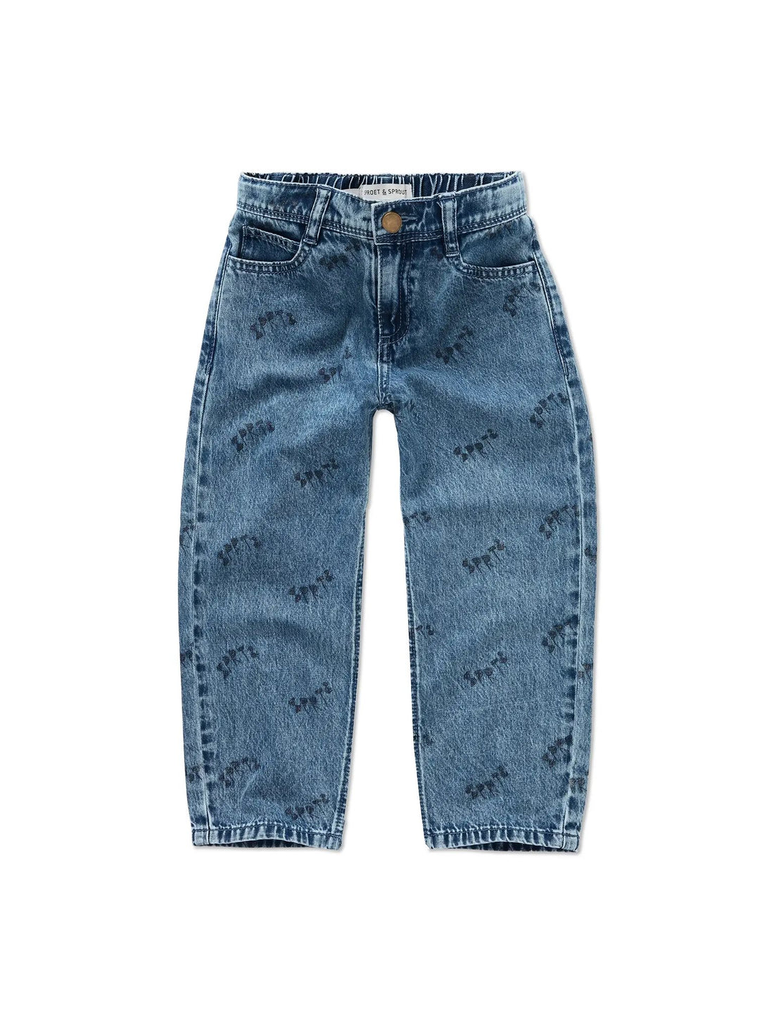 STRAIGHT DENIM PANTS