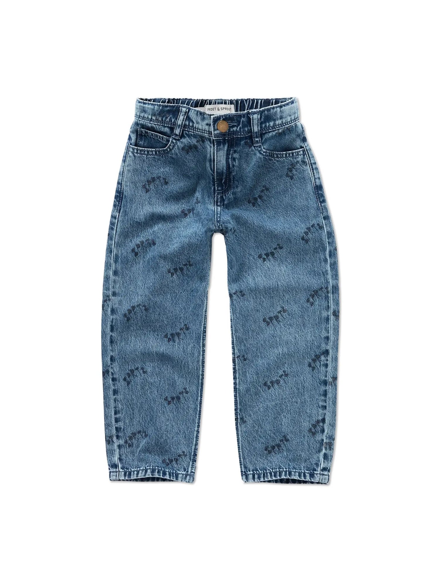 STRAIGHT DENIM PANTS