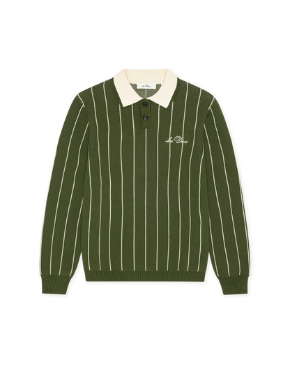 Signature Knitted LS Polo