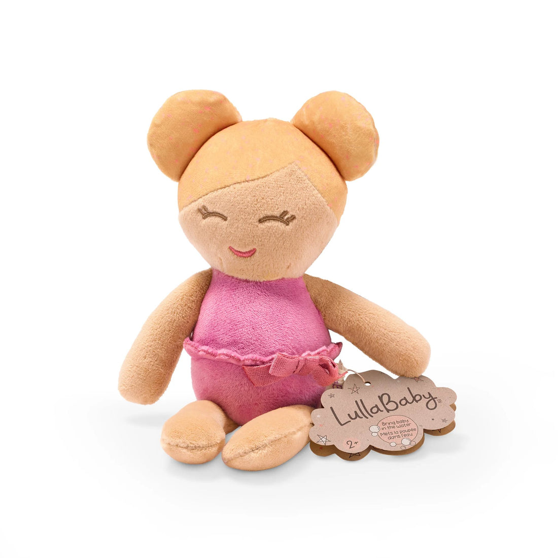 Small Plush Bath Blond Hair