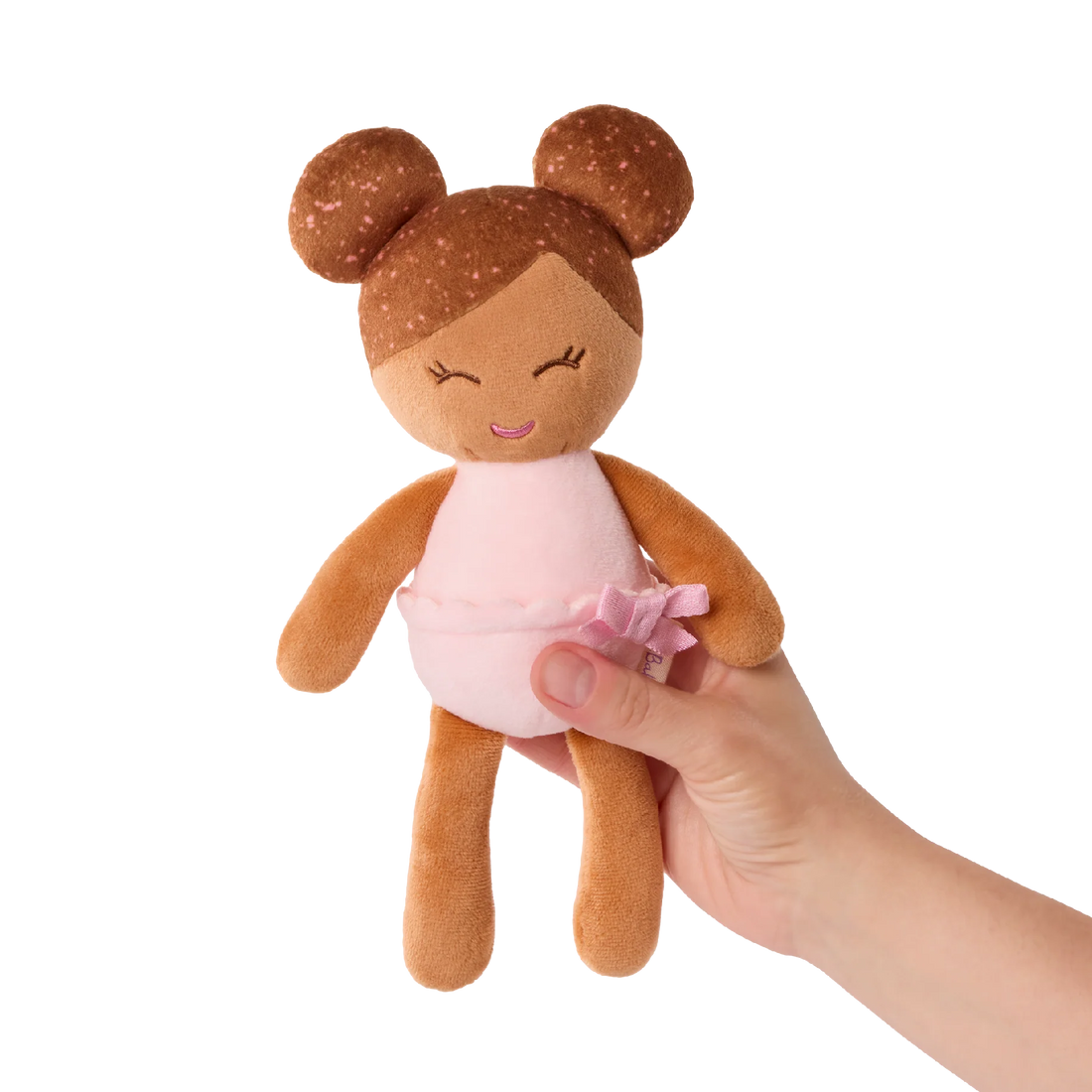 Small Plush Bath Brown Hair