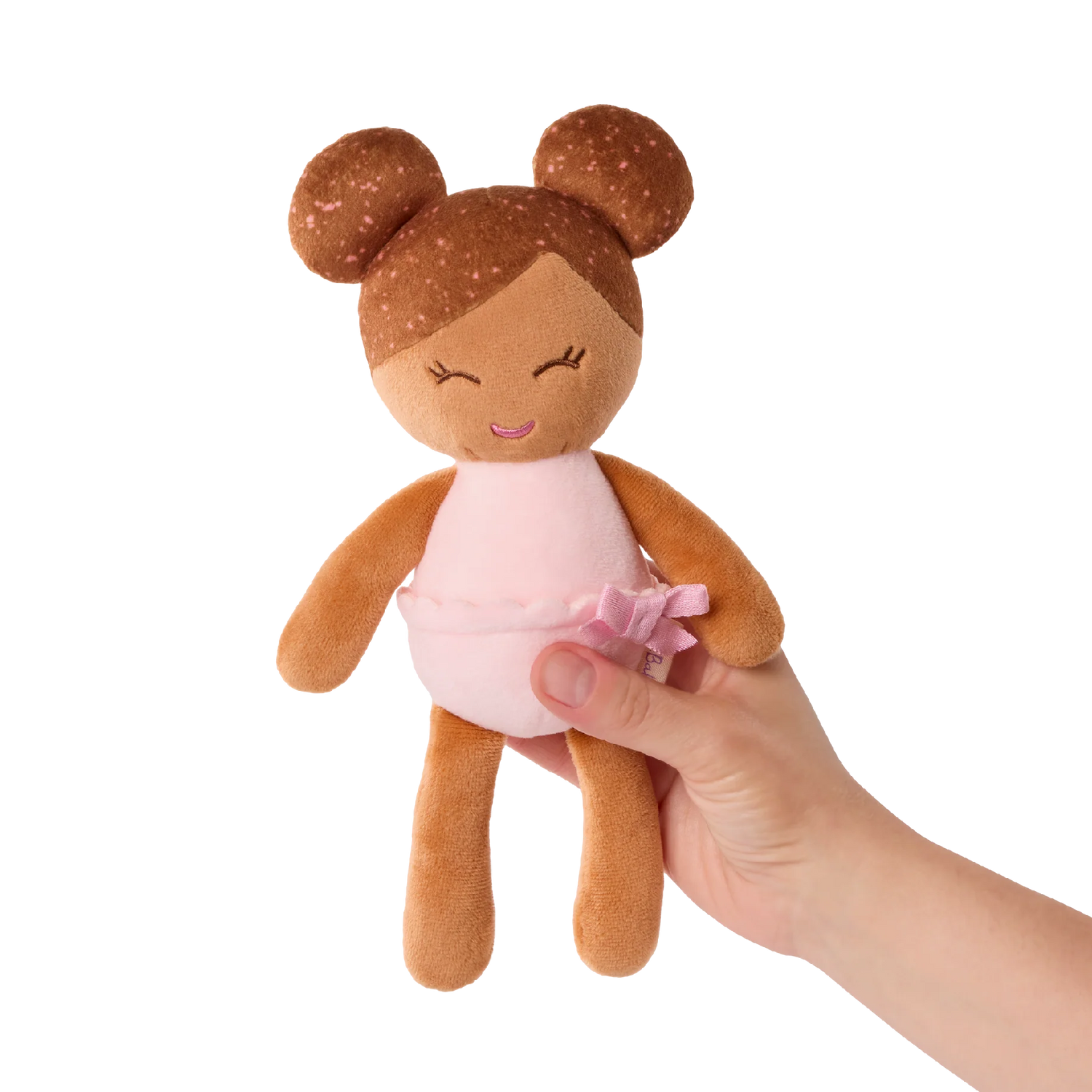 Small Plush Bath Brown Hair