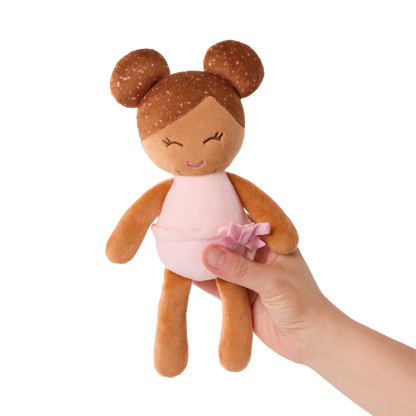 Small Plush Bath Brown Hair