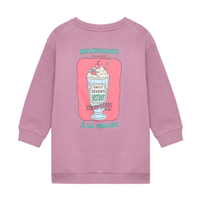 Sweat Dress Longsleeve Print