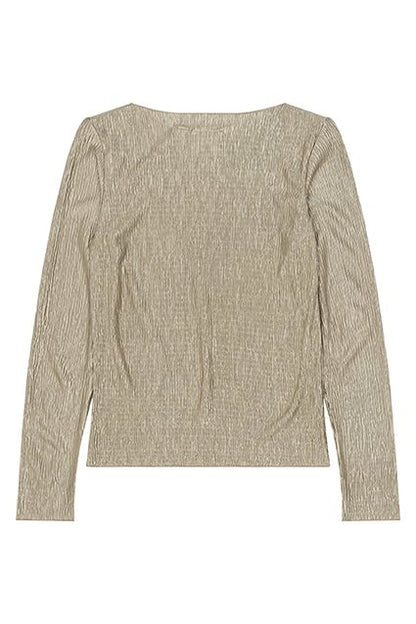 TNYeva L_S Glitter Top