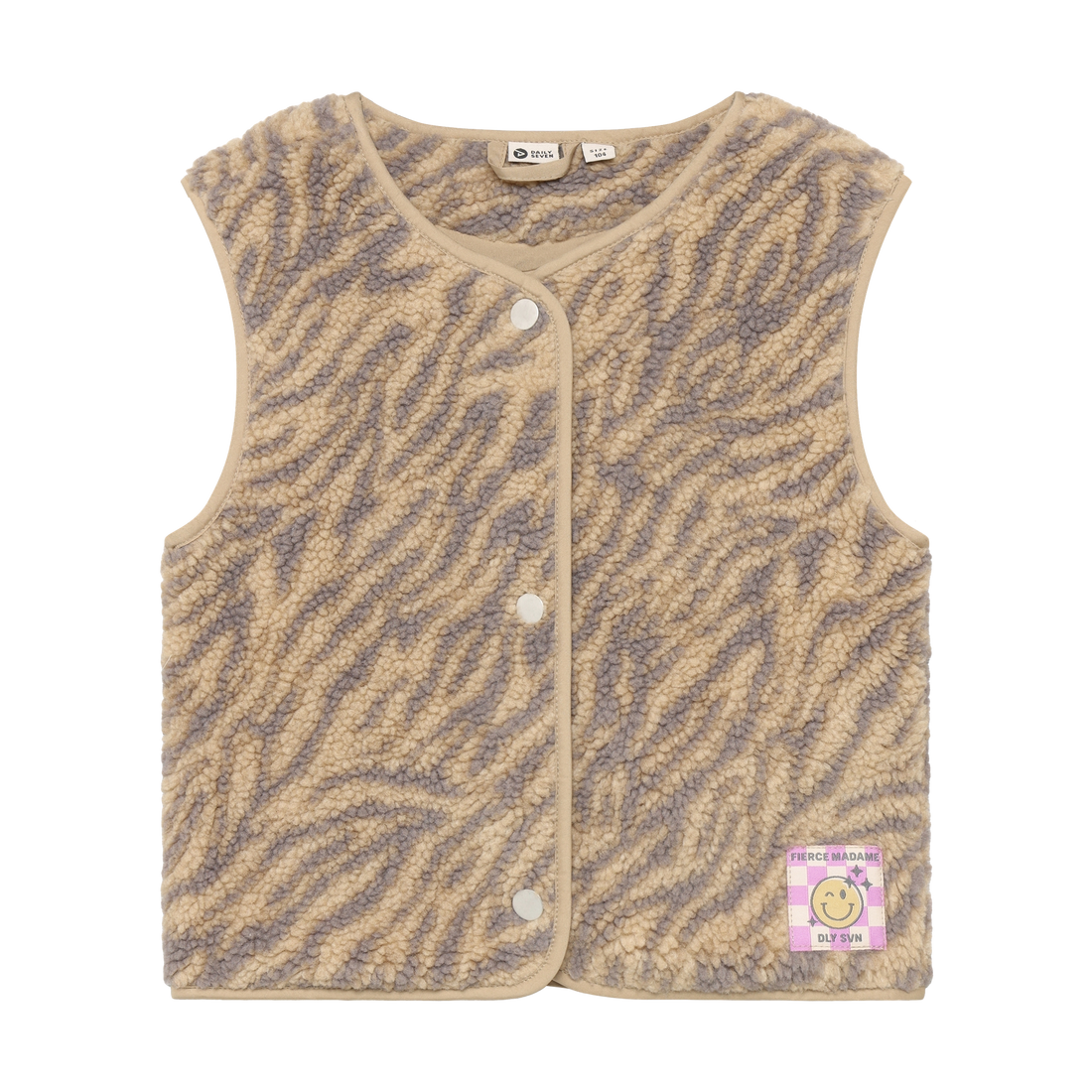 Teddy Gilet Animal