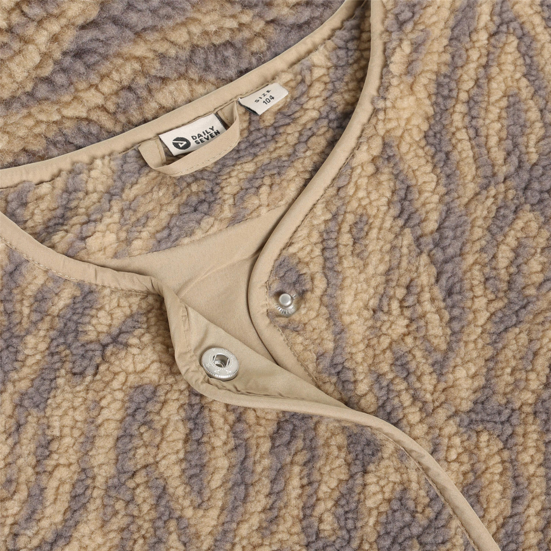 Teddy Gilet Animal