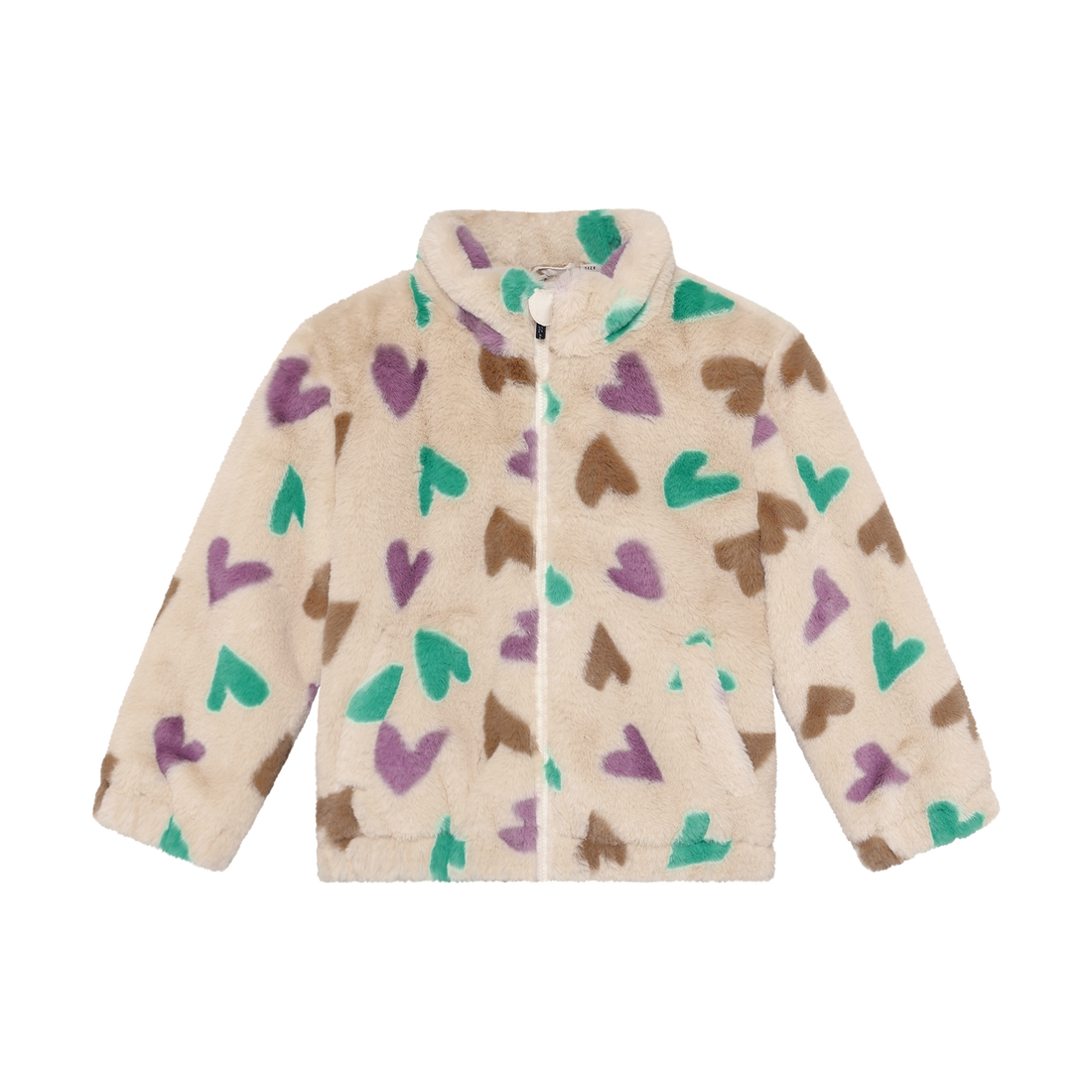 Teddy Jacket Hearts