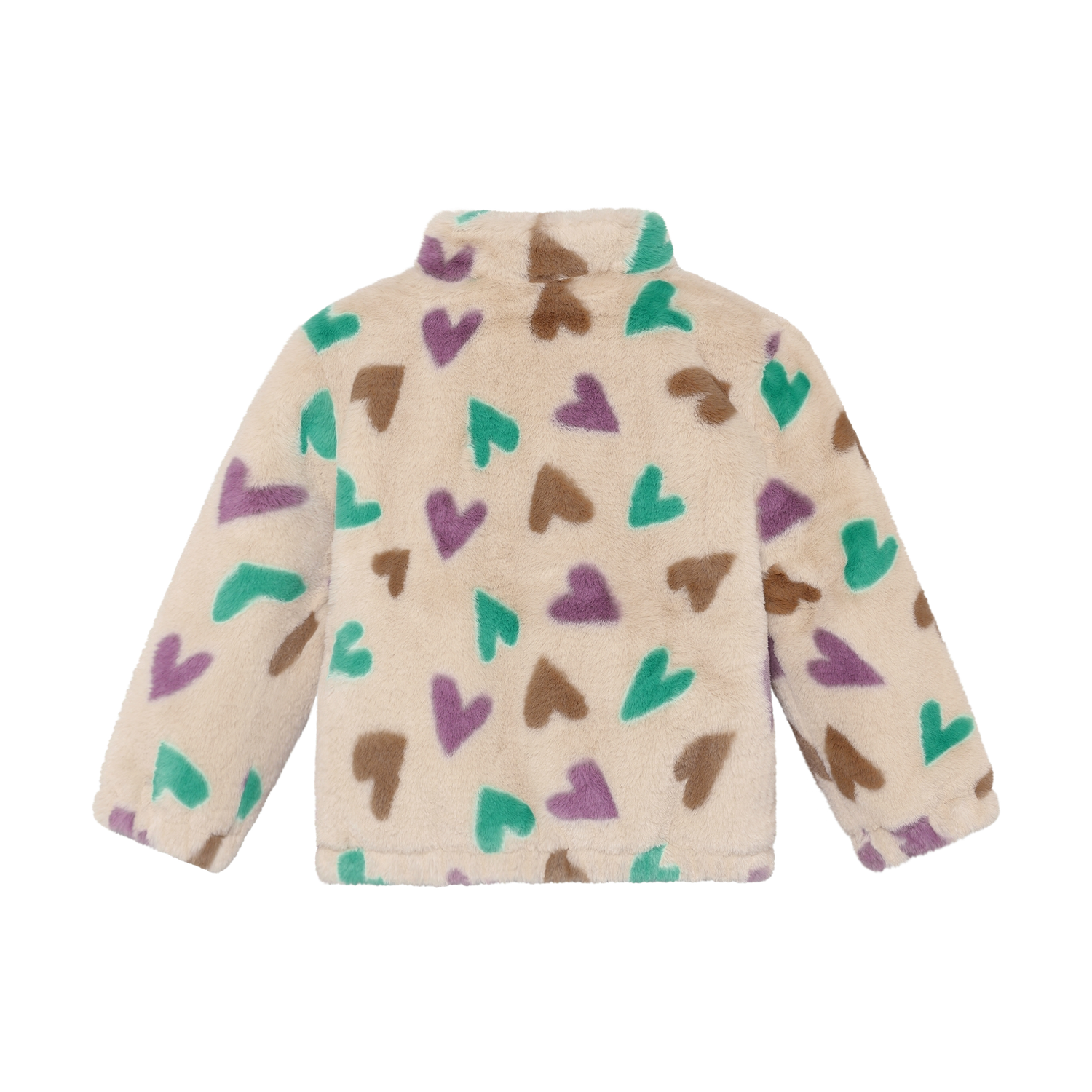Teddy Jacket Hearts