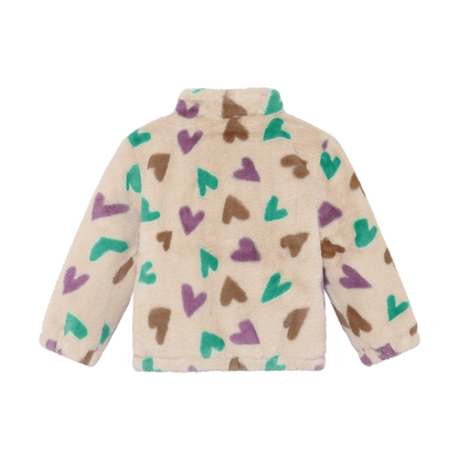 Teddy Jacket Hearts
