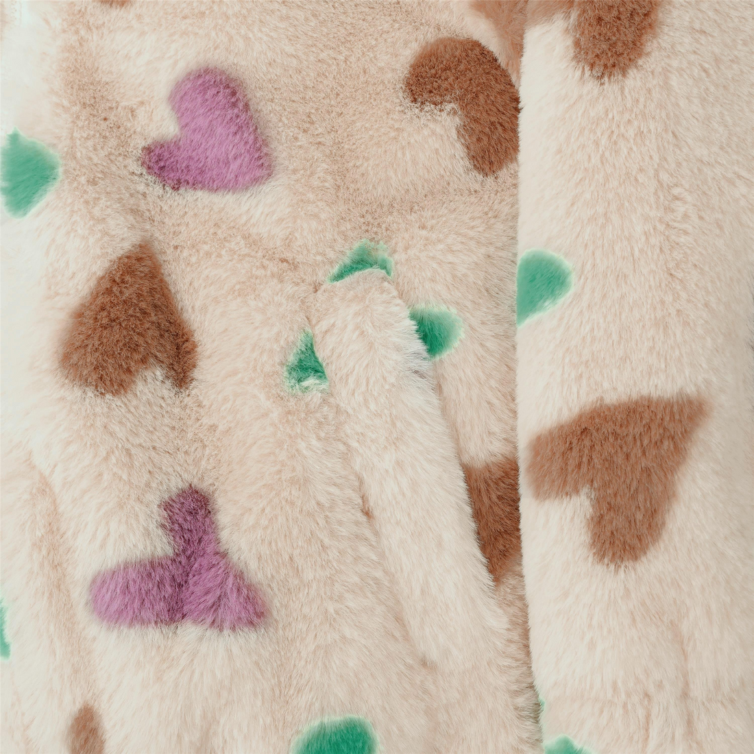 Teddy Jacket Hearts