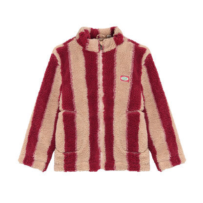 Teddy Jacket Striped
