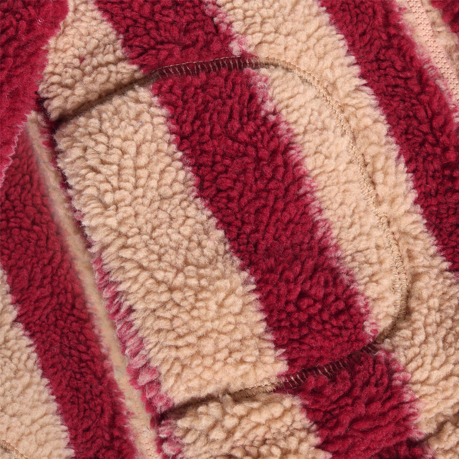 Teddy Jacket Striped