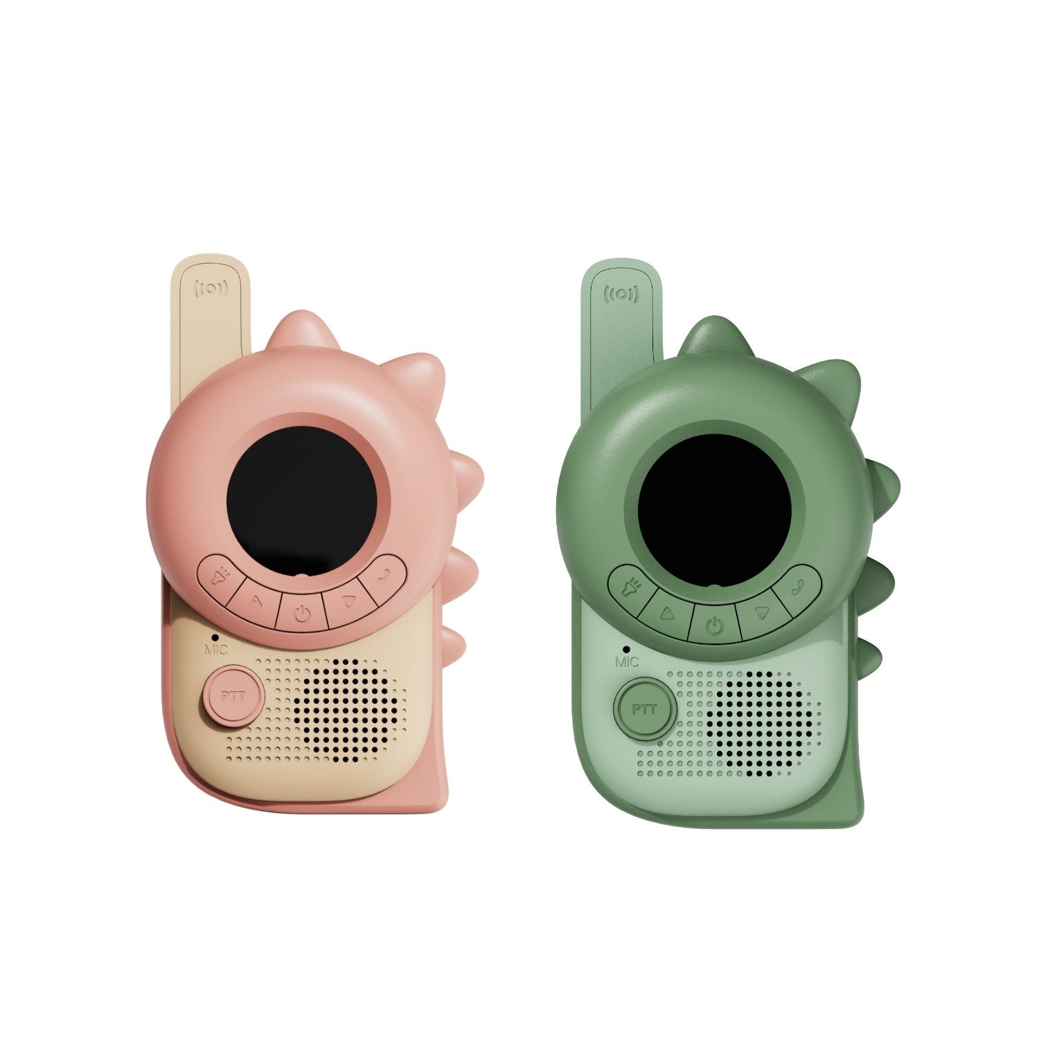 Walkie Talkie - dino pink &amp; Gr