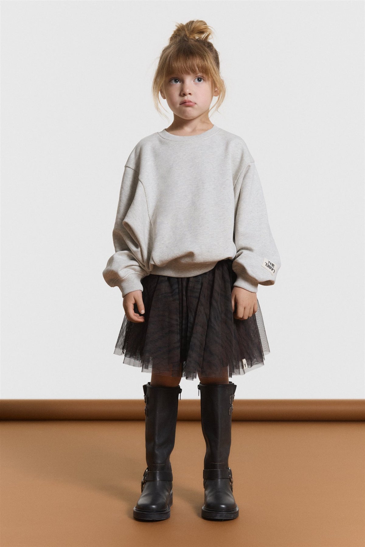 kids knitted batwing sweater